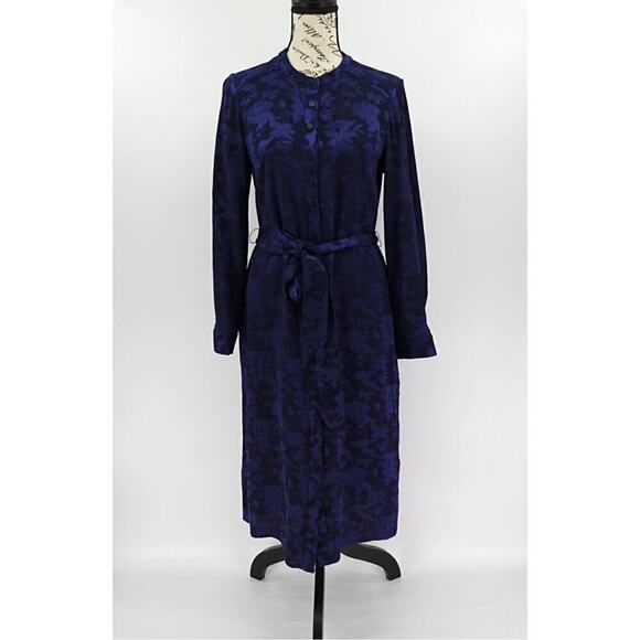 Gal Meets Glam Dresses & Skirts - Gal Meets Glam Shirt Dress 2 Blue Frances Empress Damask Versatile